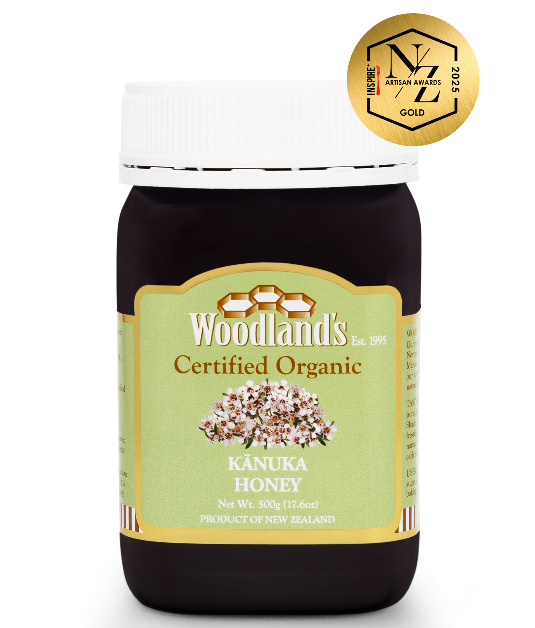 Woodland's - Organic Kanuka Honey